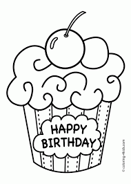 These little desserts are as delicious as they are beautiful to see, they can be customized, in terms of taste but also colors, decorations, etc. Muffins Coloring Page Coloring Home