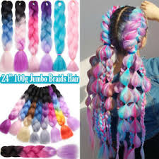 Sign up and make a purchase to get a $5 reward to use during your first month. New Braid Twist Hair Expression 24 Kanekalon For Cosplay Ombre Pink Blue Purple Ebay