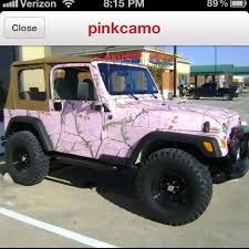 4 Door Black And Pink Jeep Wrangler Beep Beep Girl Hunter Jeep Camo Truck Accessories Camo Truck Pink Jeep