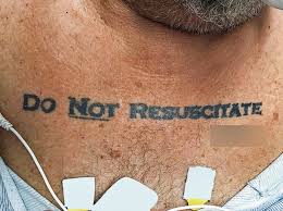 Your arm and calf are the most common places to get plague doctor tattoos. His Tattoo Said Do Not Resuscitate Doctors Wanted Another Opinion The New York Times