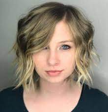 Top 60 Flattering Hairstyles For Round Faces Bobs For Round Faces Thick Hair Styles Hairstyles For Round Faces