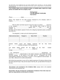 Working abroad sounds like an adventure to many people. Invitation Letter For Visa Italy Fill Online Printable Fillable Blank Pdffiller