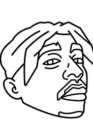 Rapper Poster Rap Poster Rap Art Print Hip Hop Poster Hip Etsy Tupac Art Hip Hop Art 2pac Poster