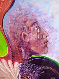 She Feels It All A Contemplative Painting Hali Karla Arts Art Practice Art Painting