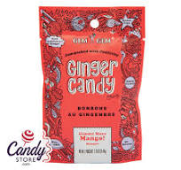 Chewy Mango Gem Gem Ginger Candy - 12ct Peg Bags
