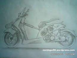 Maybe you would like to learn more about one of these? 38 Gambar Lukisan Pensil Motor Scoopy Terkini Lingkar Png