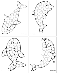 Maybe you would like to learn more about one of these? Free Printable Ocean Animals Dot It Marker Pages The Artisan Life