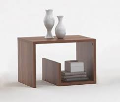 Round tables are easy to move around while square tables pair well with sectionals. Side Coffee Table And Magazine And Book Storage Home And Garden Tips