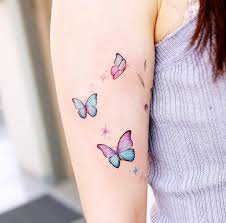 Red and black butterfly on the wrist. 50 Stunning Butterfly Tattoos That Will Make You Feel Free And Sexy Inspirationfeed