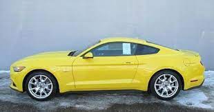 2015 Mustang Gt In Triple Yellow 2015 Mustang Gt 2015 Mustang Mustang Gt