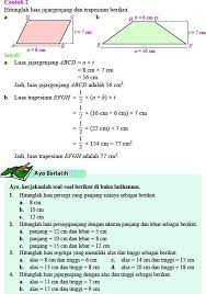 Soal dan pembahasan geometri bidang datar. Contoh Soal Geometri Bidang Datar Dan Pembahasannya Barisan Contoh