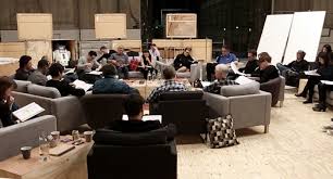 New Shots Of The Table Read Of Star Wars The Force Awakens