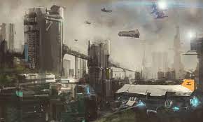 2078 Aedel Fakhrie Artwork Sci Fi City Dystopia