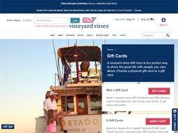 Buy a vineyard vines gift card buy a vineyard vines gift personalize your gift for vineyard vines. Vineyard Vines Gift Card Balance Check Balance Enquiry Links Reviews Contact Social Terms And More Gcb Today