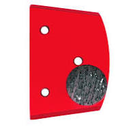 QUICK-CHANGE segment with 1 diamond button RED Grit 30