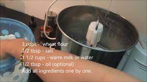 How To Knead Chappati Dough In The Grinder Wmv Youtube