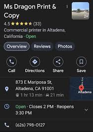 Ms Dragon Print & Copy