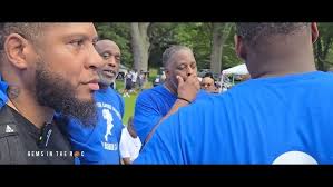 Rochester's Legend Game 2nd Qt Al McGee honoring Tony Boler