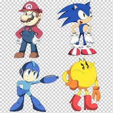 Super smash bros, mario kart 8, splatoon, xenoblade chronicles x, bayonetta 2, pikmin 3 y más. Pac Man Mario Y Sonic En Los Juegos Olimpicos Mega Man Super Smash Bros Para Nintendo