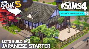 Traditional japanese house floor plan traditional japanese. Nur 20k Japanese Starter Haus 2 Bauen Nur Mit Die Sims 4 Ab Ins Schneeparadies Youtube