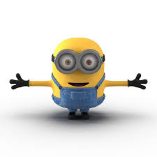 3d Model Short Eyed Minion Rigged Minions 3d Model Boyfriend Crafts