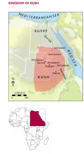 The kushites shared many deities of the egyptian pantheon including isis and amun. Kush Map Ancient Kush