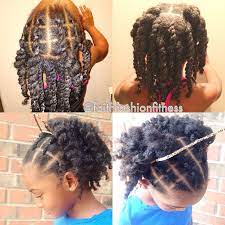Natural Hairstyle I Saw Online And Tried To In My Daughter It Came Out Cute Top Natural Hairstyles For Kids Natural Hair Styles Transitioning Hairstyles