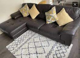 Configure them left or right handed and make. Dfs Brown Leather Corner Sofa Bed