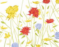 #alex katz #daisies #flowers #painting #art. Artwork Alex Katz Wildflowers Gallery Frank Fluegel