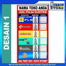 Gratis untuk komersial tidak perlu kredit bebas hak cipta. Spanduk Banner Cell Tabel Harga Pulsa Konter Bisa Tulis Sendiri 2 Shopee Indonesia