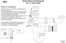 In diameter and maximum drinkware opening size is 3.6 in. Bowl Half Kitchen Sink Plumbing Kit Mcalpine Sk1 Stevenson Plumbing Electrical Supplies