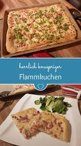 Knuspriger Flammkuchen Pampered Chef Flammkuchen Rezepte Pampered Chef