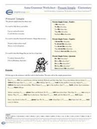 Present Simple 5th 8th Grade Worksheet Atividades
