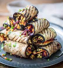 Aubergine Roll Recipe Great British Chefs Recept Lekker Eten Eten Eten Recepten