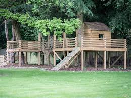 Последние твиты от backyard adventures (@backyardbama). A Treehouse Adventure Playground Thames Valley Landscapes