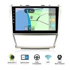 No damage to car wiring during installation, all oem functions. 10 1 Inch Android 8 1 Double Din Car Stereo For Toyota Camry 2007 2011 2g Ram