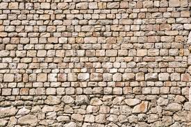 Rock Patterns On A Castle Wall Stock Photo, Picture And Royalty Free Image.  Image 15197449.