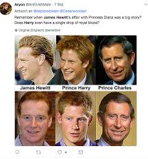 «ich glaube, er war offen für das experiment» es ist unglücklich, dass ich in einem der besten momente der geschichte nur eine fussnote bin statt der vater, der sie zum altar führte. Das Lichte Haar Beweist Wer Prinz Harrys Echter Vater Ist Oder Nicht Watson