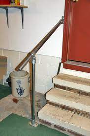 The stair handrail isn't just a safety thing either. 15 Customer Railing Examples For Concrete Steps Simplified Building
