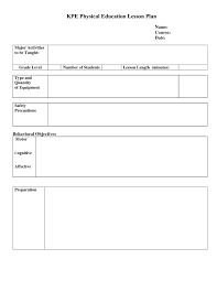Physical Education Lesson Plans Template Best Of Lesson Plan Template Pe Less Physical Education Lesson Plans Education Lesson Plans Physical Education Lessons