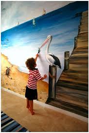 Lesen sie was kinder fur das stempeln mit fingern benotigen und schauen sie welch lustige bilder dabei entstehen. 41 Coole Wandbilder Archzine Net