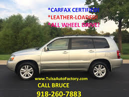 Overall, edmunds users rate the 2021 highlander hybrid 4.1 on a scale of 1 to 5 stars. 2007 Toyota Highlander Limited Hybrid Awd Silver Carfax Certified 2owners Well Maintained 12 Ser Auto Factory Llc Dealership In Broken Arrow