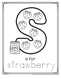 Free S Is For Strawberry Alphabet Letter Printable Freeprintable Preschoolal Preschool Worksheets Tracing Worksheets Preschool Shapes Worksheet Kindergarten
