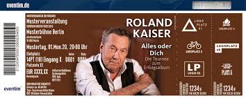 Alles oder dich roland kaiser. Jetzt Tickets Fur Roland Kaiser Alles Oder Dich Die Tournee Zum Erfolgsalbum Sichern Eventim