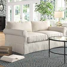 84 Wide Rolled Arm Sofa In 2021 Slipcovered Sofa Klaussner Furniture Rolled Arm Sofa
