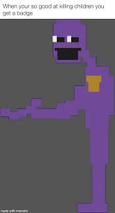 Purple guy, or, vincent is a murderer, not a dipshit. Well Done Purple Guy Dawko