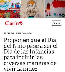 Décadas atrás, a partir de 1960, el típico día del niño se festejaba en la argentina el primer domingo de agosto, y. Antiprincesas Chirimbote Chau Dia Del Nino Feliz Dia De Las Infancias Hoy Las Infancias Libres Son Una Politica De Estado Algo Tan Simple Como Un Festejo Se Transforma