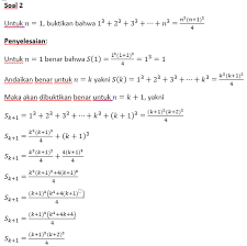 Contoh soal 6 deret taylor cari deret taylor dari fxcosx saat x0 contoh soal 6 contoh soal 6 setelah itu kita masukkan yang telah kita dapatkan ke dalam deret taylor. Contoh Soal Pertidaksamaan Induksi Matematika Beserta Pembahasannya