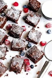 Mixed Berry Nutella Brownies By Cafe Delites Nutella Brownies Sweet Recipes Desserts Nutella