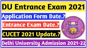 The courses offered are as follows: Du Application Form 2021 Du Entrance Exam 2021 Delhi University Admission 2021 Cucet 2021 Youtube